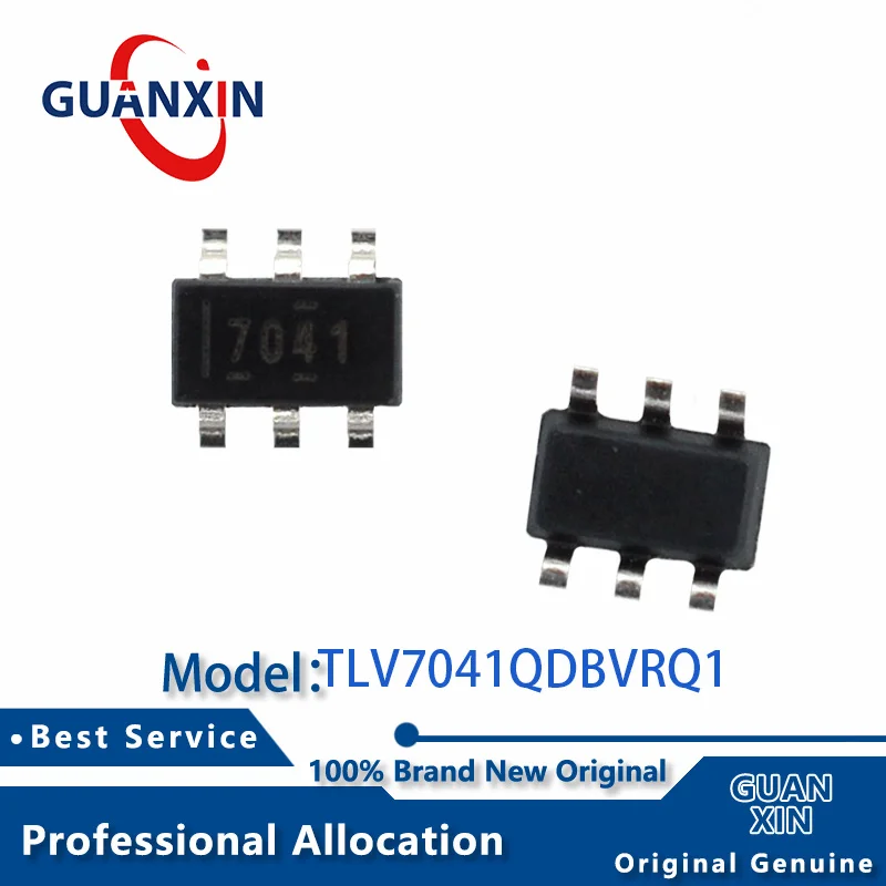 

100% New electronics TLV7041QDBVRQ1 SOT23-5 Marking 7041 TLV7041
