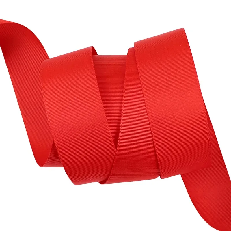 5 Yards Grosgrain Ribbon Wholesale Gift Wrap Christmas Decoration Ribbons DIY Bow Handmade Accessories 6-50mm