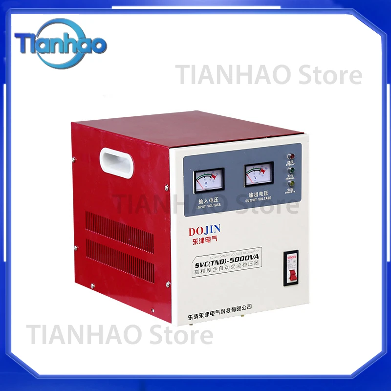 for TND-5000VA Simplex Fully Automatic Sliding AC Voltage Regulator 220V Small High Precision High Performance 5KW Steady