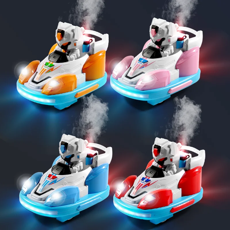 2PCS Set 2.4G RC Bumper Car Toys for parent and Kid PK Game