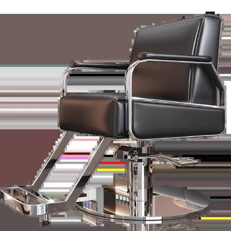 كراسي حلاقة رائعة وحديثة كلاسيكية أوروبية ساحرة كراسي صالون عصرية متعددة الاستخدامات أثاث صالون Bancos Con Ruedas #6