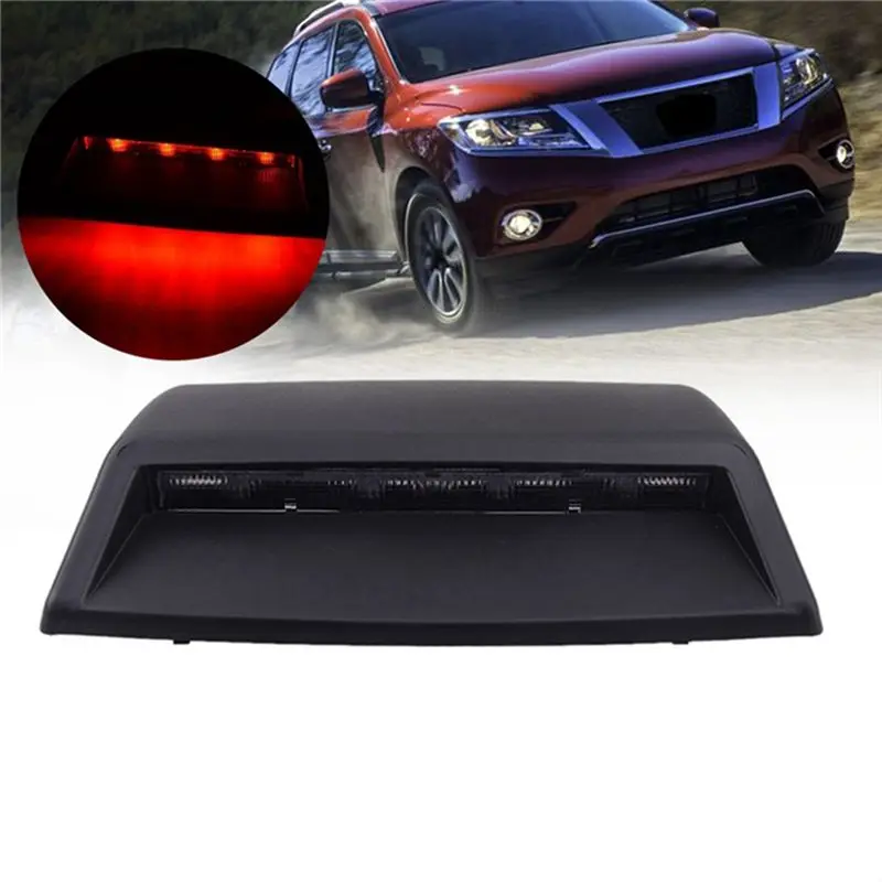 A13Z-Car Rear High Level Brake Light 26590-3RA0A For Nissan Sentra 2012-2018 Additional 3Rd Third Stop Lamp Covers Mouldings