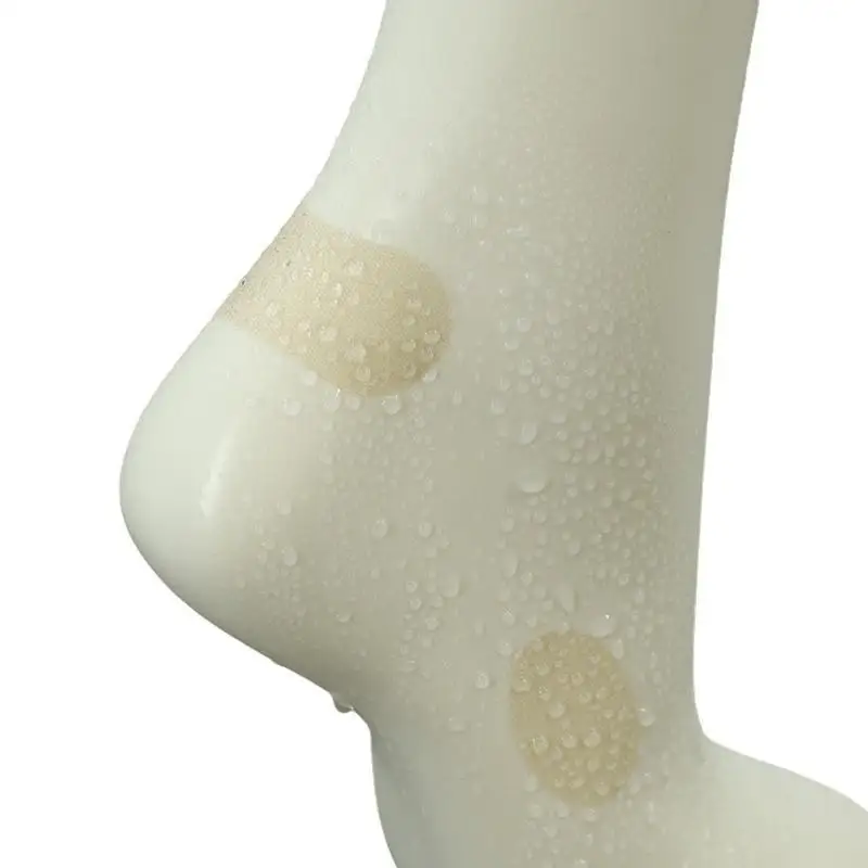 Abriebhemmende, unsichtbare Gel-Fersenschutzpflaster, unisex, zur Vorbeugung von Blasen, Fußpflegepads für Damen und Herren, geeignet für den täglichen Gebrauch mit hohen Absätzen. – Detail 1
