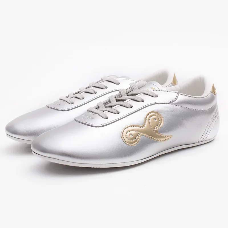 جلد طبيعي أحذية الكونغ فو تاي تشي أحذية فنون الدفاع عن النفس أحذية رياضية أداء أحذية جلد البقر لينة مريحة الرجال النساء الطفل 2022 #2