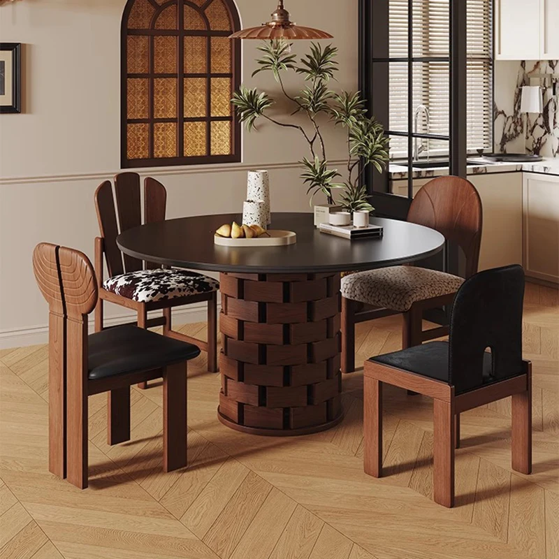 Modern Nordic Dining Table Space SavingVintage Premium Aesthetic Dining Tables Glam Unique Comedores Living Room Furniture