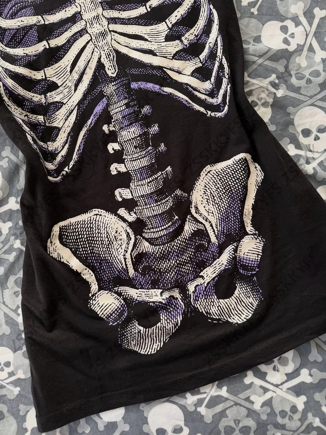 Sukienka letnia bez ramiączek w stylu Y2K, streetwear, z nadrukiem czaszki, obcisła spódnica dla dziewczyn, Harajuku Gyaru, damska krótka sukienka tuba w stylu lat 2000, seksowna odzież.