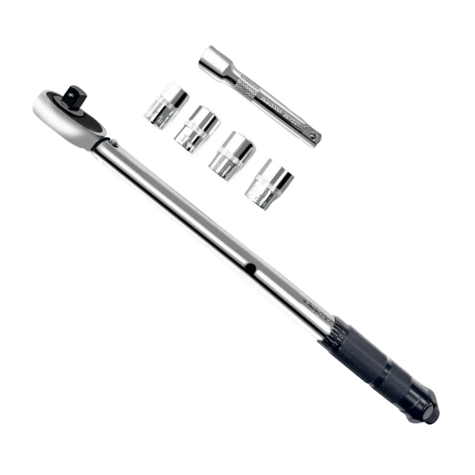 Juego de llaves dinamométricas Drive Click 28-210nm doble dirección eficiente para reparación