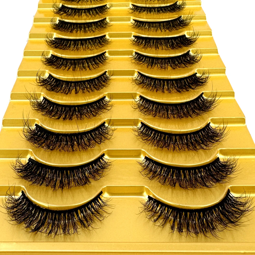 38 Stile 10 Paar Natürliche Lange 3D Nerz Falsche Wimpern Make-up-Set Nerz-Wimpernverlängerung Kurze Wimpern – Detail 20