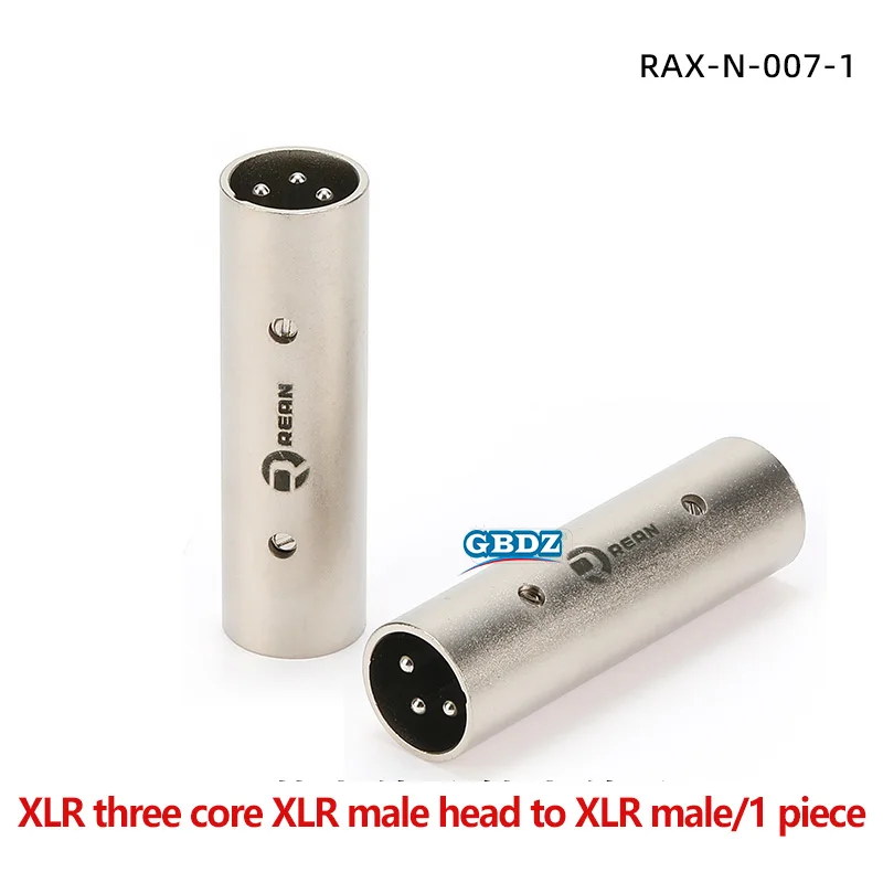 3-Pin XLR Buchse auf Buchse mit Verriegelung Metall XLR-Koppler-Adapter Stecker auf Stecker Audio-Konverter Symmetrischer Signalverbinder – Detail 7