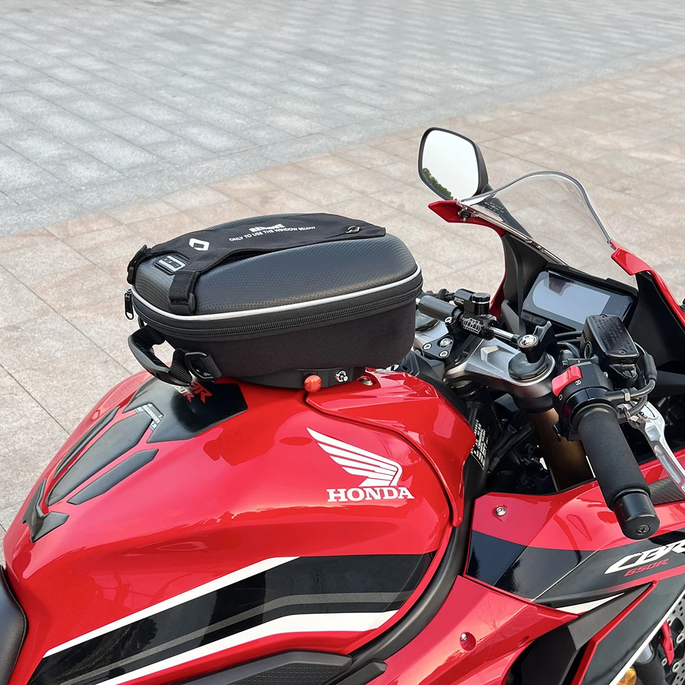 For HONDA CB600F CB919 HORNET CBF 600/1000 XL 700 CB750 CB1300 CB1000R DN01 Fuel Tank Bag Quick Lock Motorcycle Waterproof Lugga