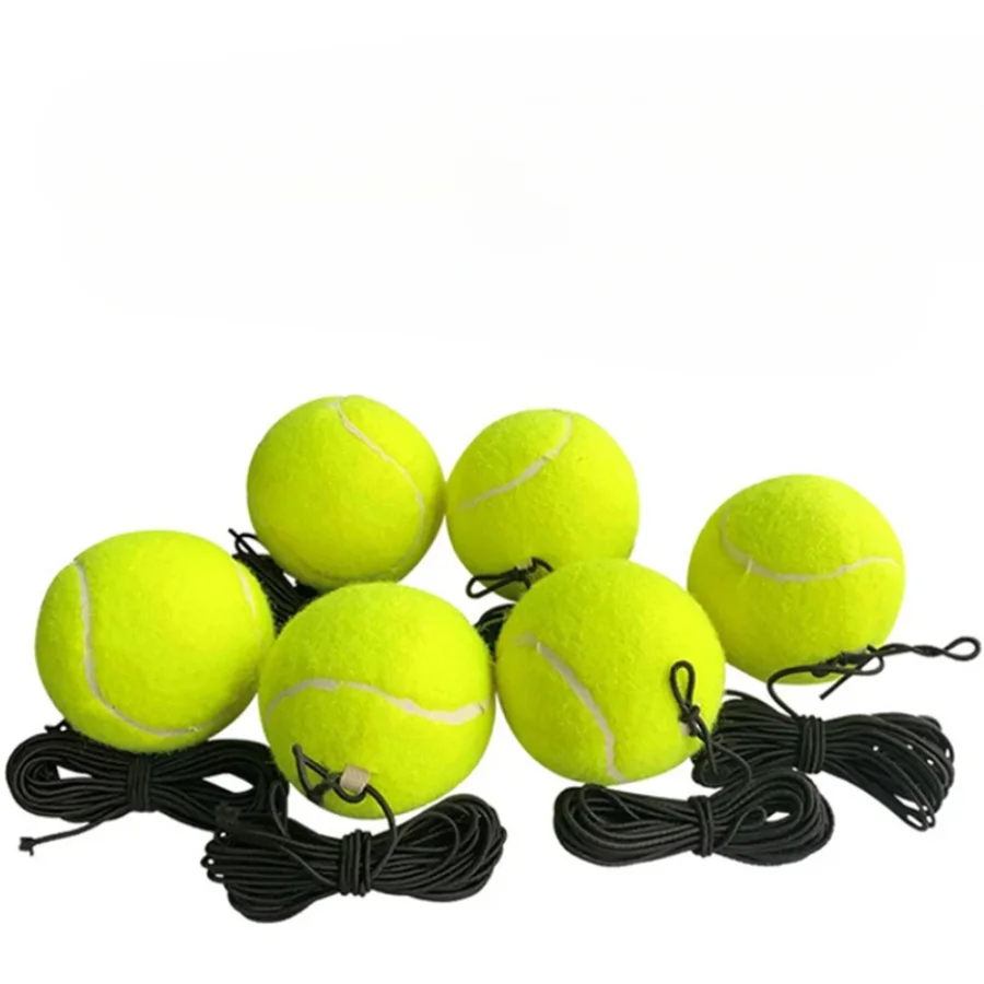 2pcs ฐานเทนนิสเชือกเทนนิสอุปกรณ์การฝึกอบรม Self-Taught Rebounder Sparring อุปกรณ์สูง BOUNCE ทนทาน