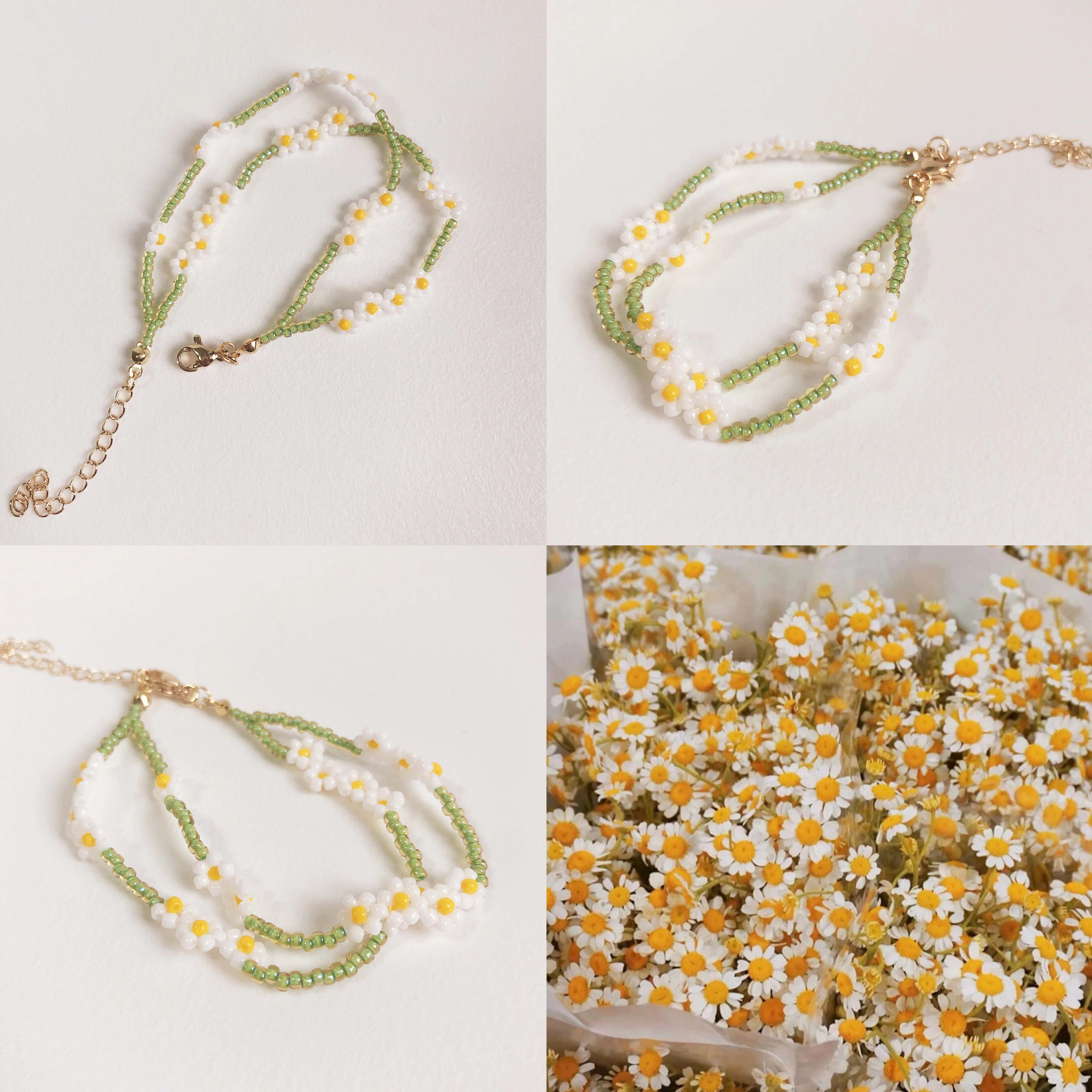 

Сладкий крутой браслет с разноцветными бусинами и цветком, импортированный из Японии браслет из рисовых бусин Миюки в качестве подарка на день рождения, аксессуар для друзей