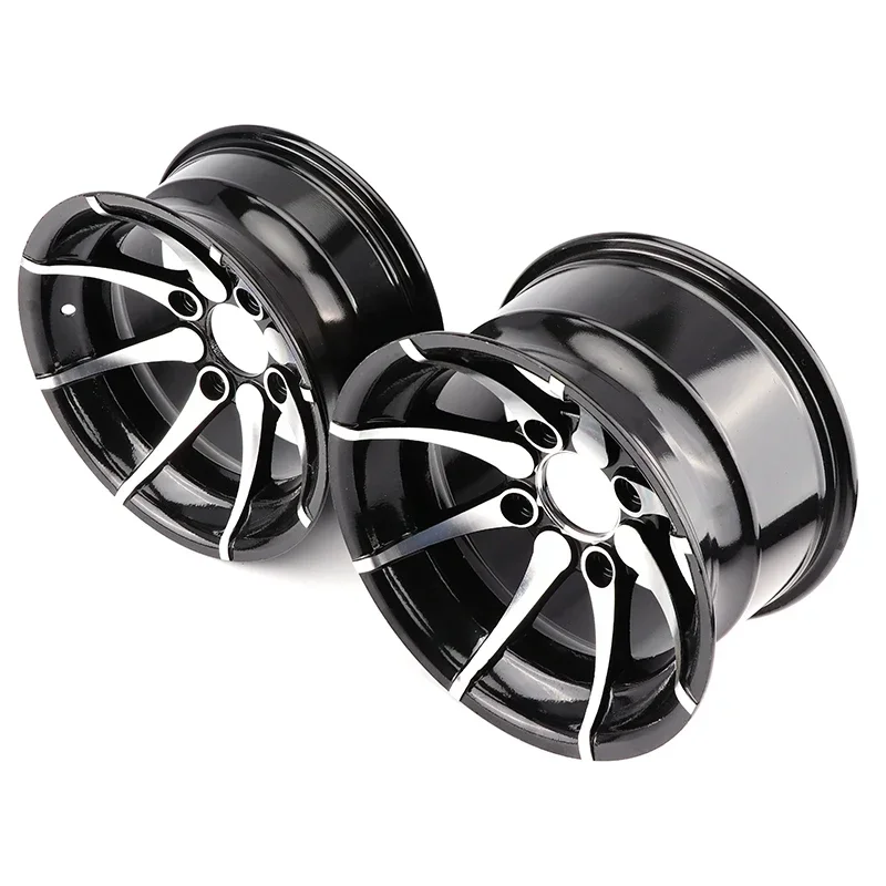 4 Pcs 12 inch Front /Rear Wheel Hub Aluminum Alloy Rim For 150cc200cc 250cc 300cc ATV Go kart UTV Buggy Golf Cart Quad Bike Part