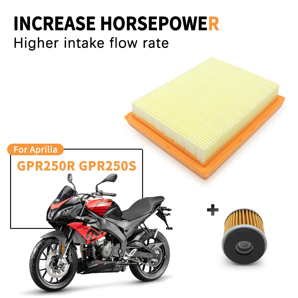 

Motorcycle Replacement Engine Air Intake Filter Cleaner Air Filter Element For Aprilia GPR250R GPR 250 R APR250 R APR 250R