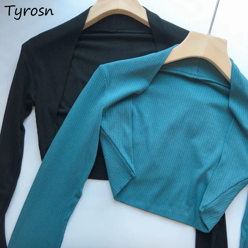 

Cropped Sunscreen Jackets Women 4-colors Minimalist Elegant Lady Summer Thin Casual Vintage Fashion All-match Breathable Outwear