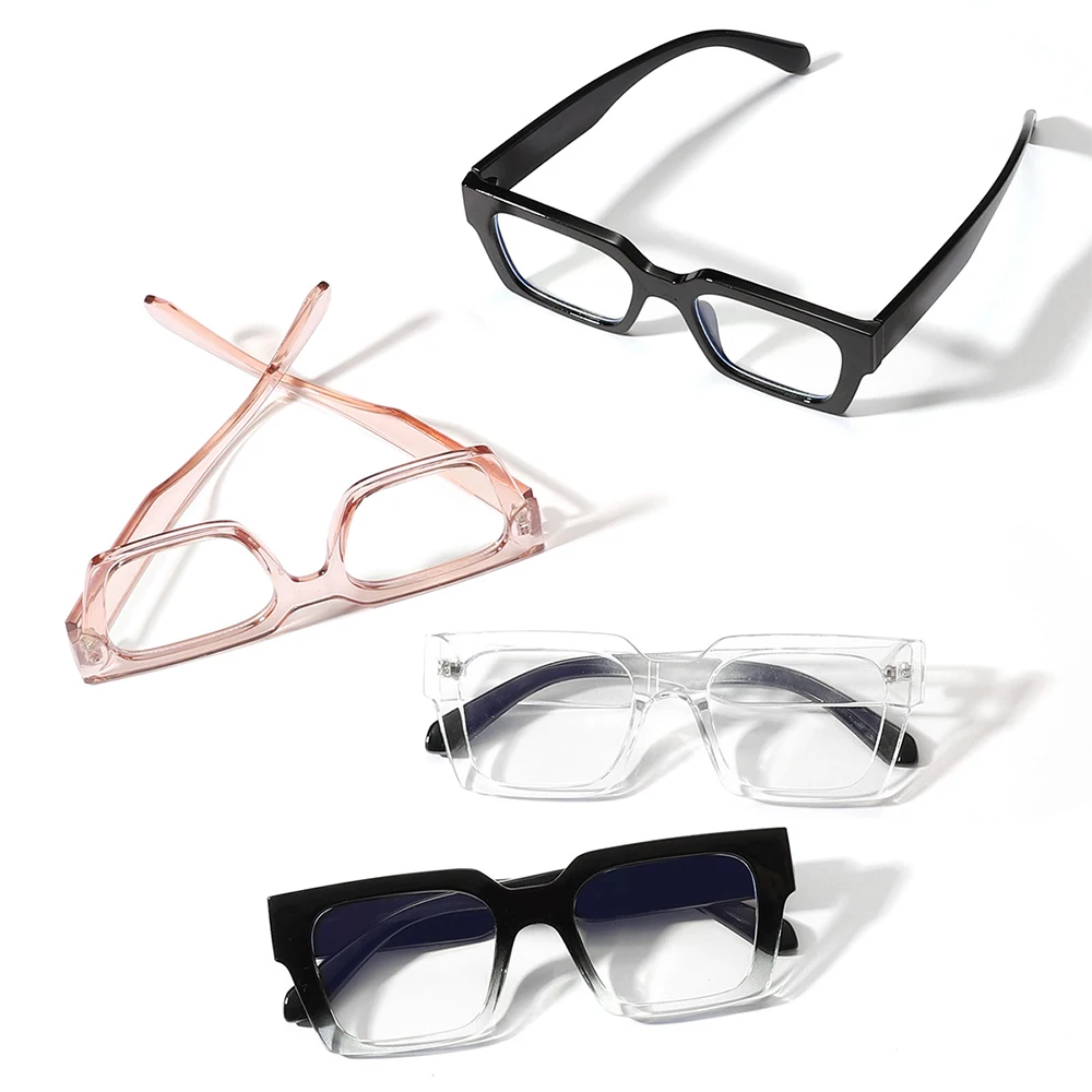 

Очки с блокировкой синего света, простой дизайн, очки в роговой оправе, очки в стиле ретро, гендерно-нейтральные для мужчин и женщин, домашний офис