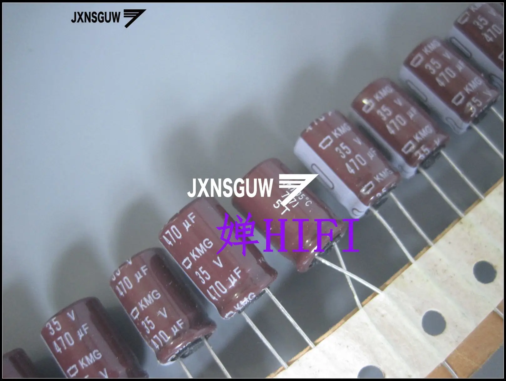 20PCS NIPPON KMG 35V470UF 10X16MM NCC long life electrolytic capacitor 470UF/35V CHEMI-CON 105 degrees 470uF 35V