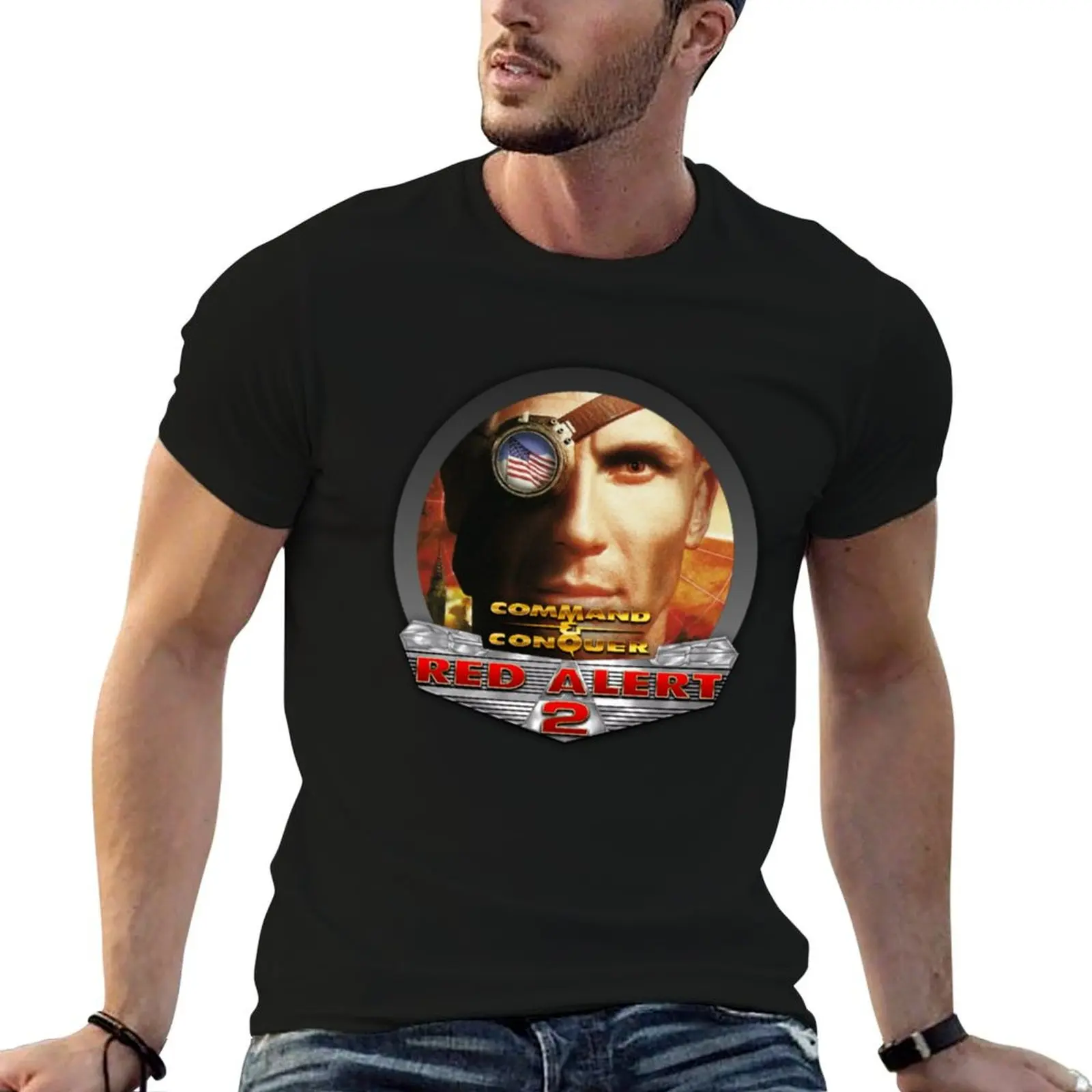 T-shirt Red Alert 2 Command and conquer, décontracté, tendance, Streetwear