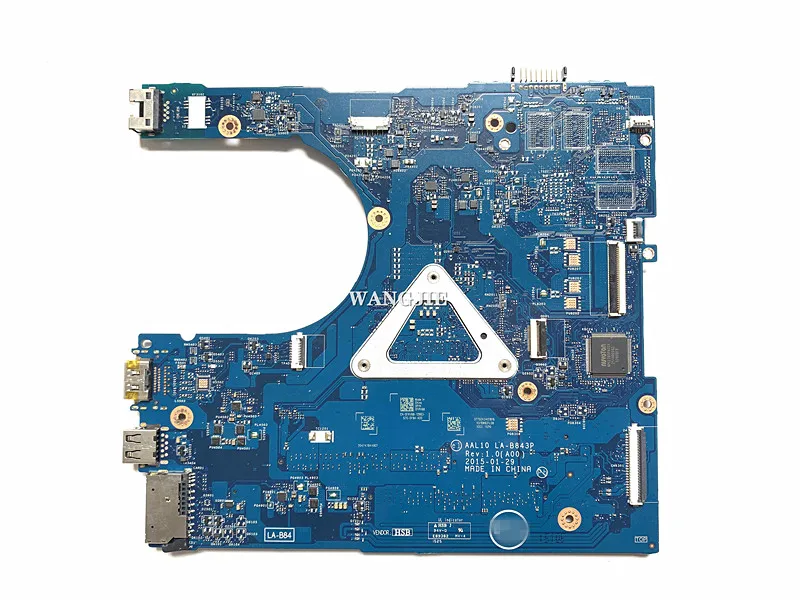 Imagem -02 - Placa-mãe Usada para Dell com Cpu Embutida Dell 15 5458 5558 5758 Cn0frv68 0frv68 Frv68 Aal10 La-b843p Uma I55200u