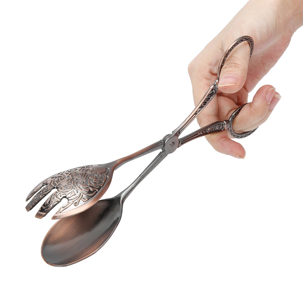 Cake Clamp Kitchen Utensils Zinc Alloy Non-slip Baking Bread Tongs Multi-Functional Food Clip for Kitchen Cooking Serving