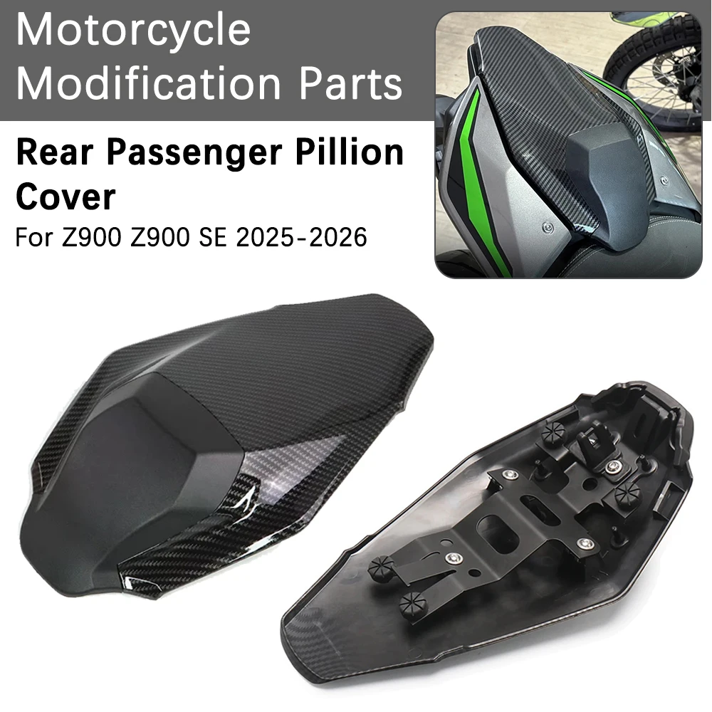 جديد لـ Kawasaki Z900 Z900 SE 2025 2026 غطاء المقعد الخلفي للدراجة النارية غطاء مقعد هدية منفرد القلنسوة المقعد الخلفي هدية #1