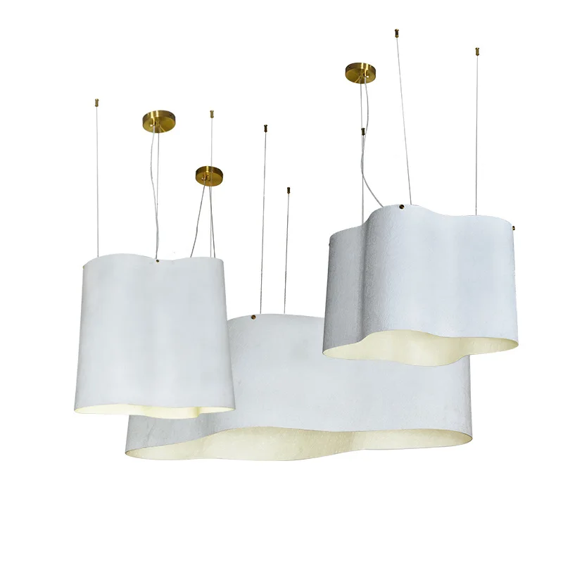 

Designer modern minimalist creative cloud living room lamp meal wabi
