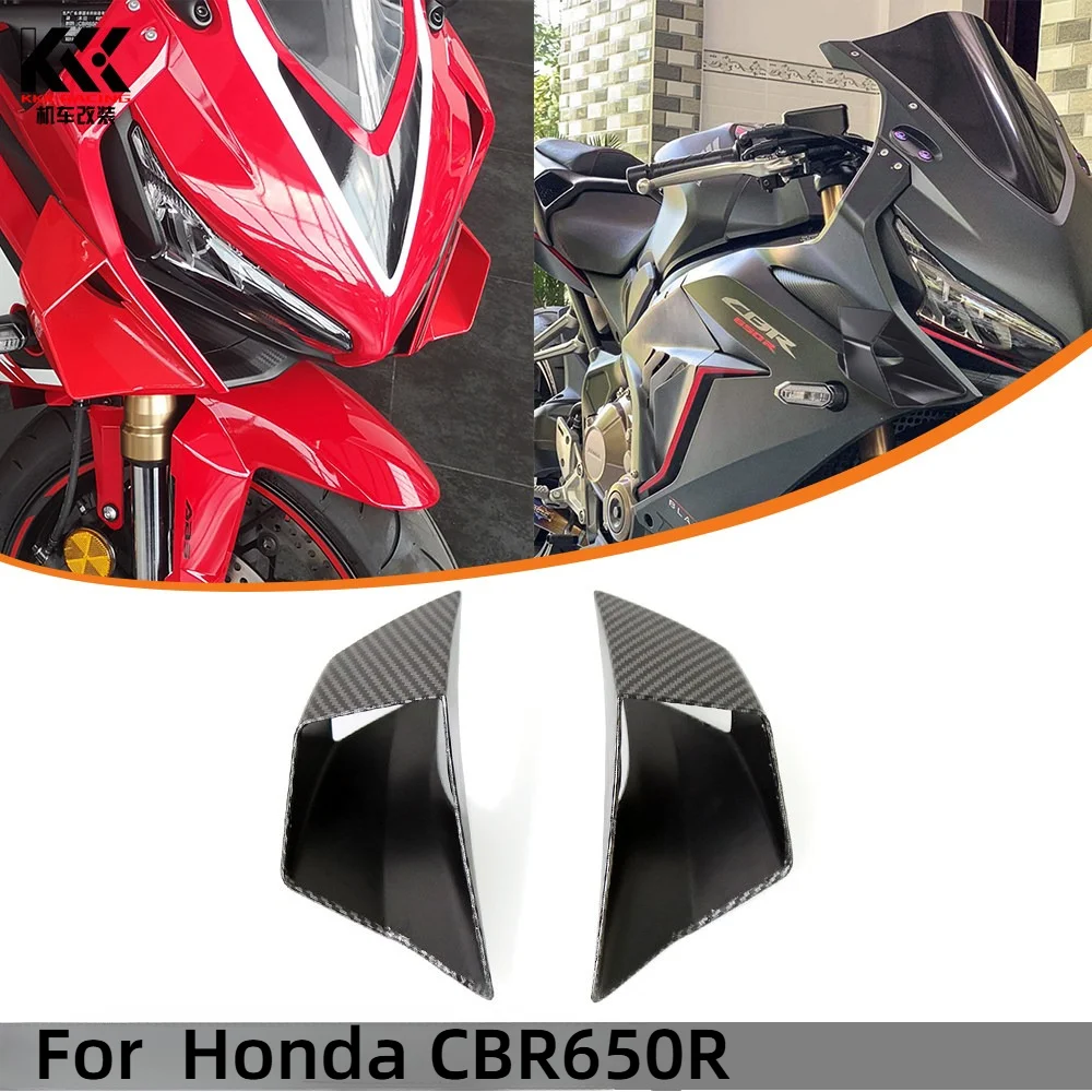 

For HONDA CBR650R CBR 650R Front Fairing Winglets Aerodynamic Wing Shell Cover Protection Guards Kit Stablizer