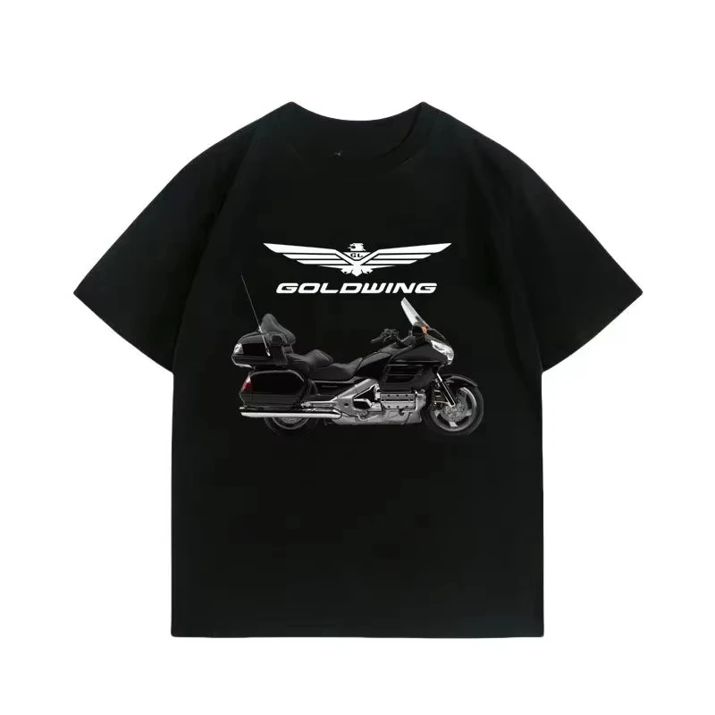 

Summer Honda CBR650R Motorcycle Modification Rider Equipment American Heavy-duty Pure Cotton Short-sleeved T-shirt Men's Print