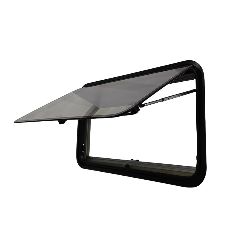 

Factory Price 600x500mm Caravan Windows Aluminum Profile RV Rear Window with Roller Blind for Camping Cars Custom Sizes