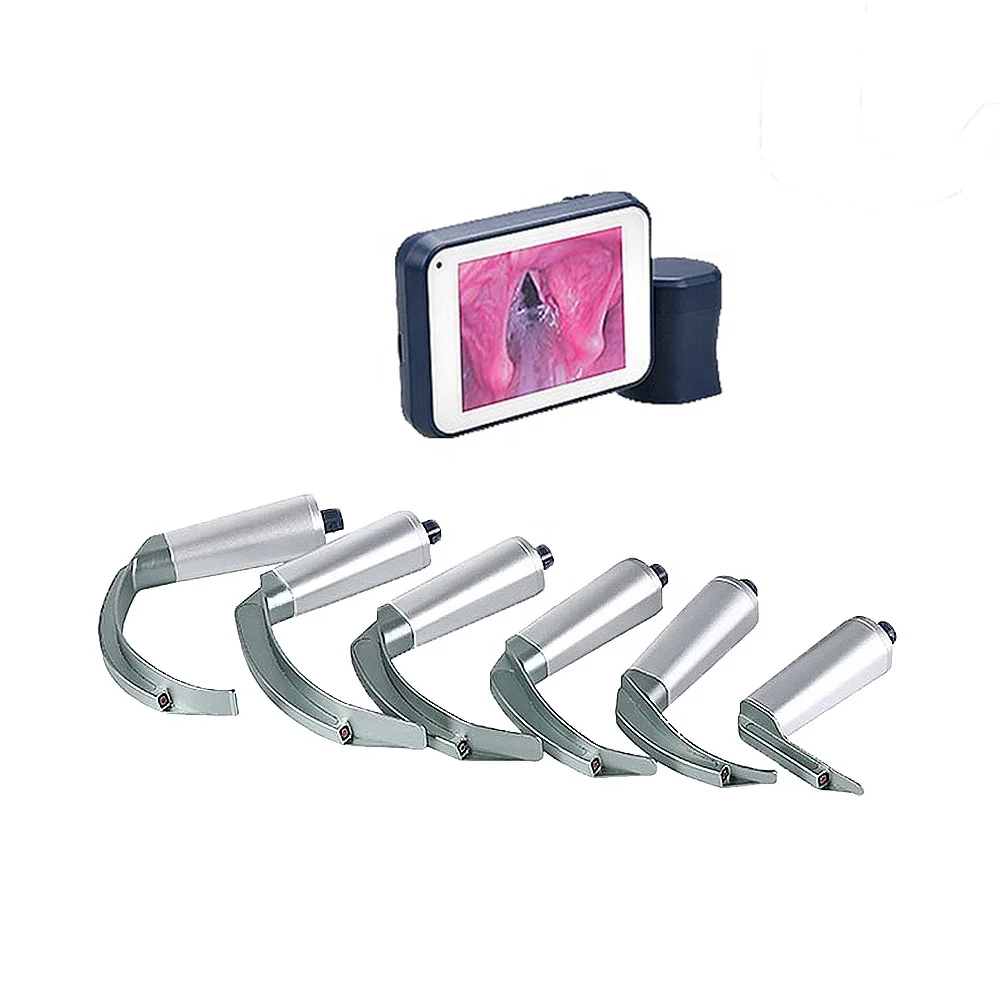 

Portable Handheld USB D Blade Adult Pediatric Anesthesia Intubation Reusable Video Laryngoscope