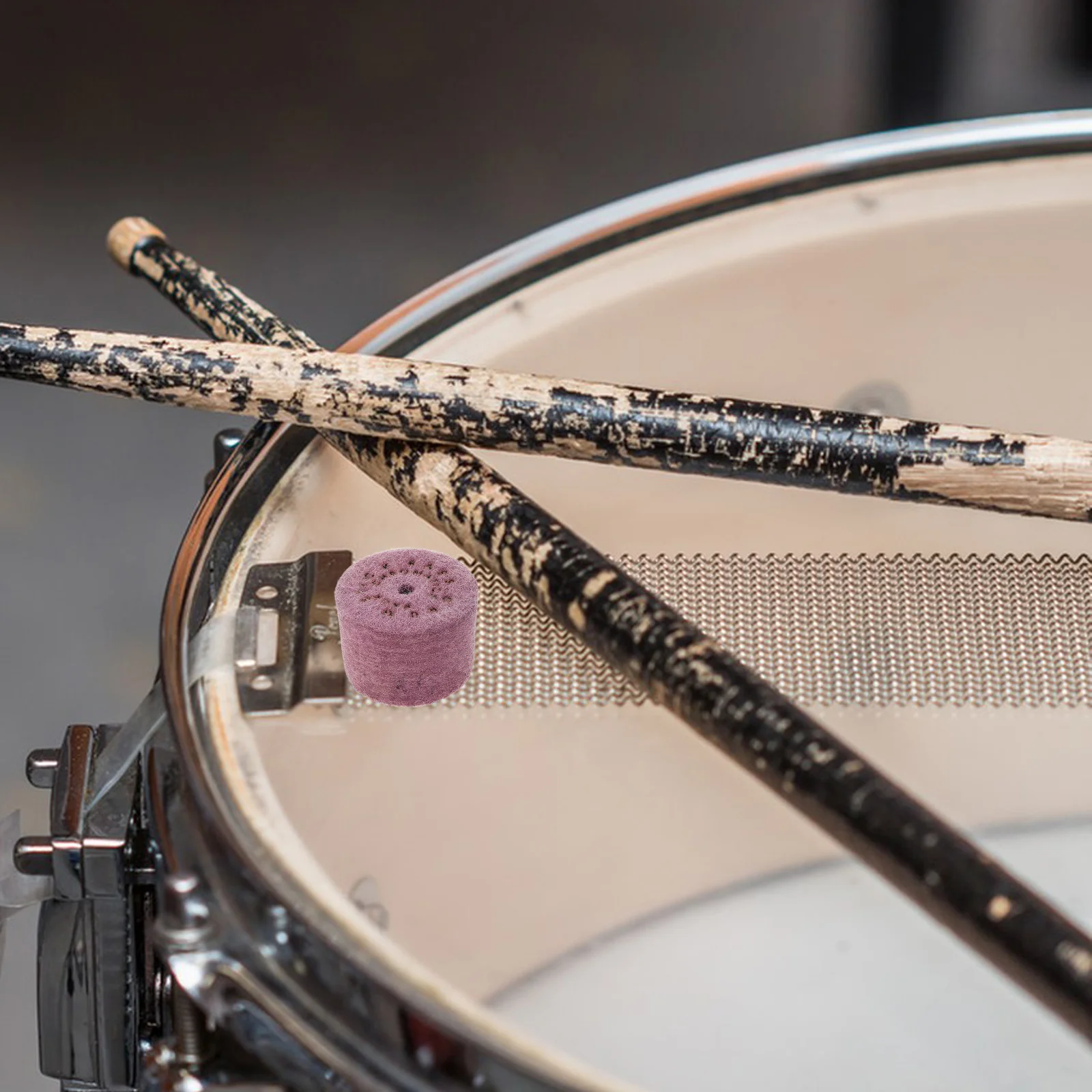 

Jazz Drum Hammer Head Pad Kit Accessories Percussion Supply Heads Purple Hammers