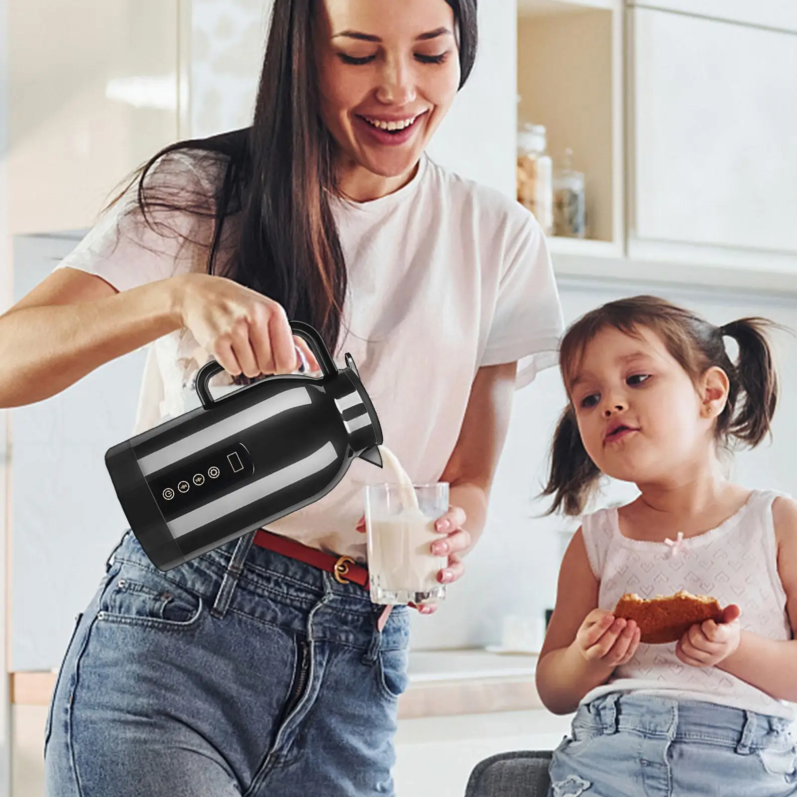 Car Water Boiler LED Temperature Display Car Kettle For Boiling Water For Travel Commuting Family Outing Tea Coffee Milk Instant