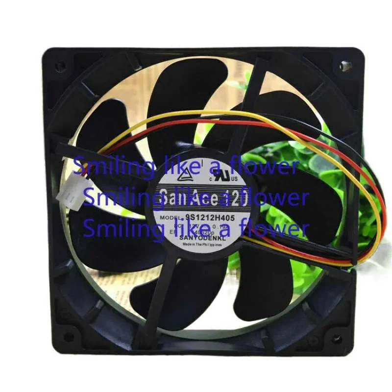 

For Sanyo Silent Cooling Fan 9S1212H405 12V 0.19A 120*120*25mm +