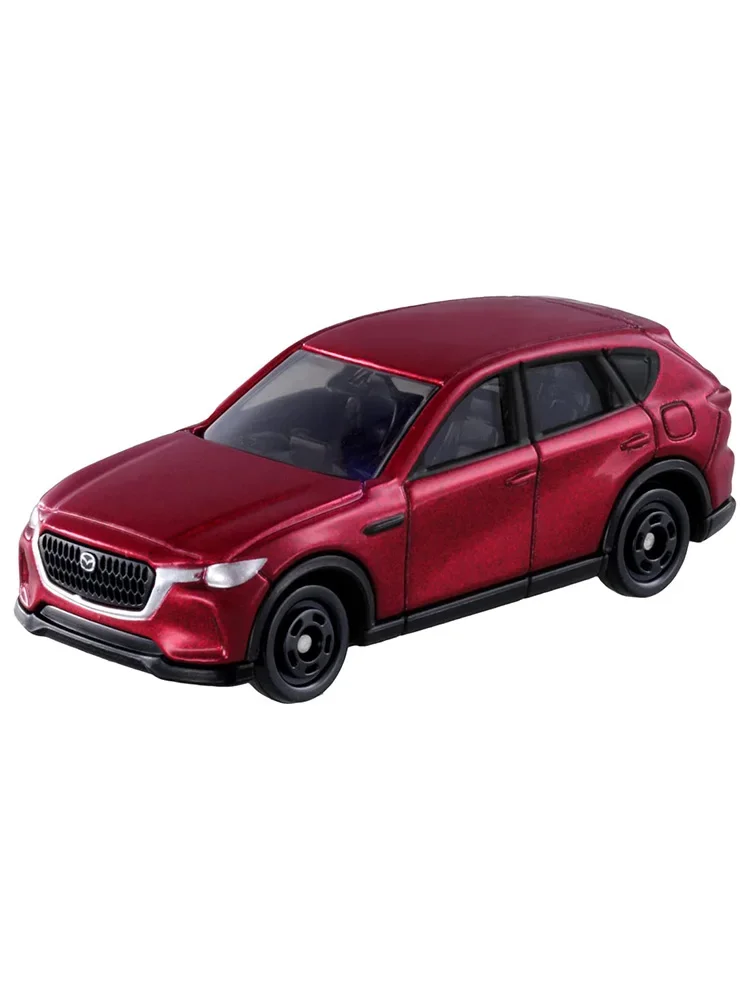 TAKARA TOMY-Modelo de carro fundido em liga para menino, coleção de brinquedos, feriado, caixa vermelha e branca, Mazda CX-60, n ° 6