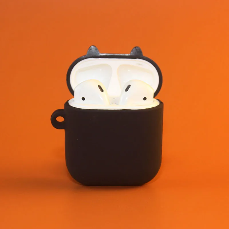 インかわいい柴犬犬カップルシリコーンイヤホンapple airpods 1 2 3プロ漫画ヘッドセットカバーairpodsため充電ボックス