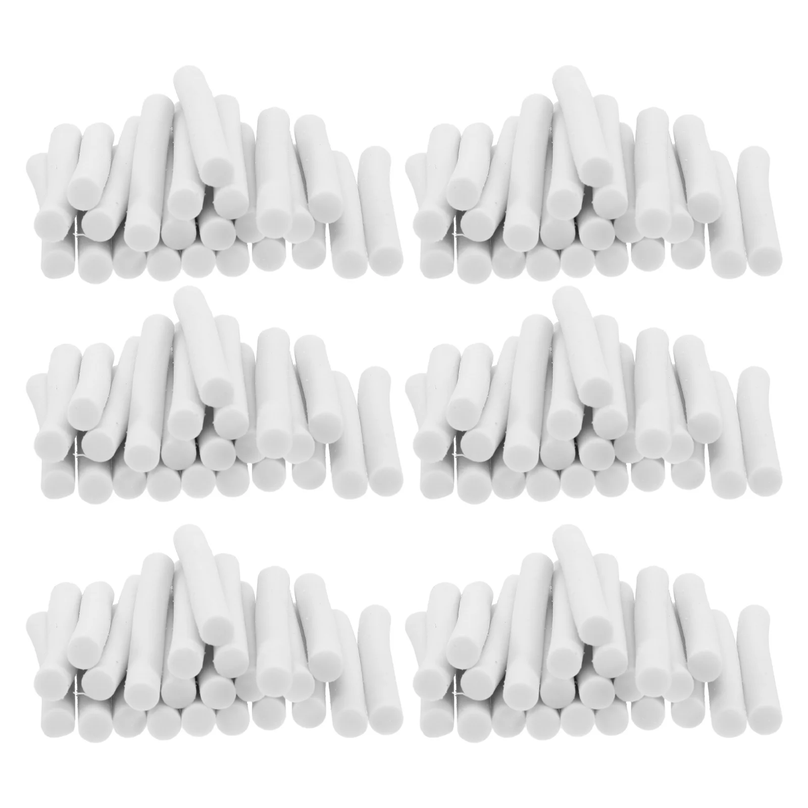 

200Pcs Pencil Eraser Rubber Long Strip Replacement Mechanical Pencil Erasers Bulk White Erasers for Sketching Drawing School
