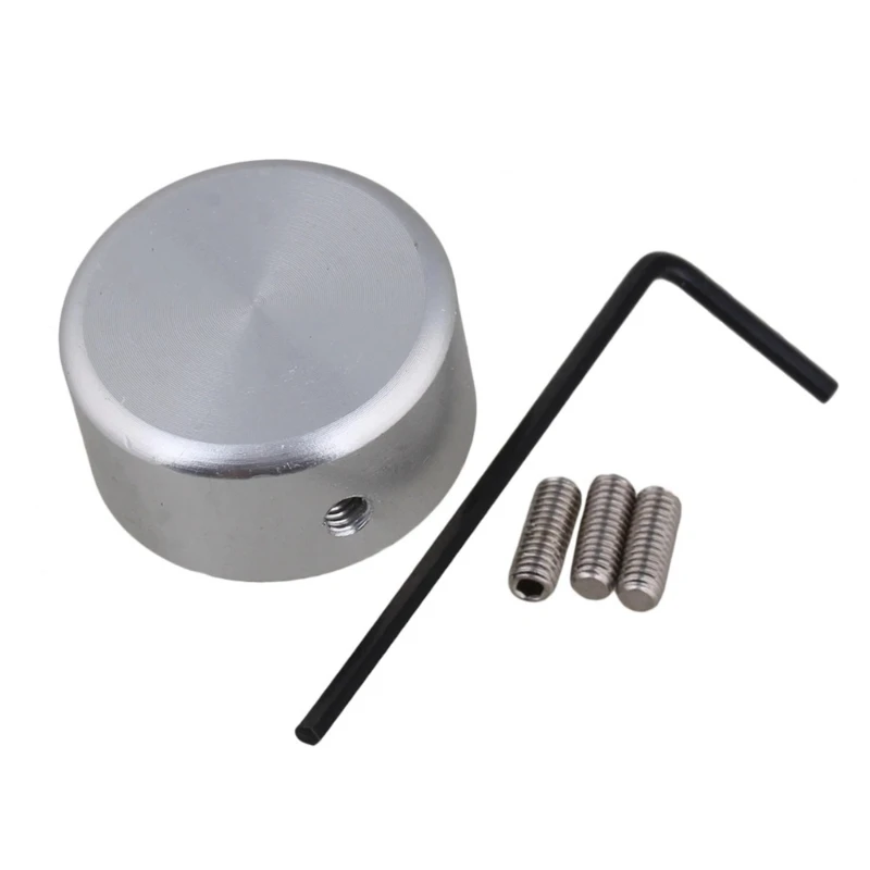 Alumínio Alloy Foot Nail Caps, Pedal de Efeito de Guitarra, Switch Toppers Knobs, Pad Cover, Ferramentas Peças