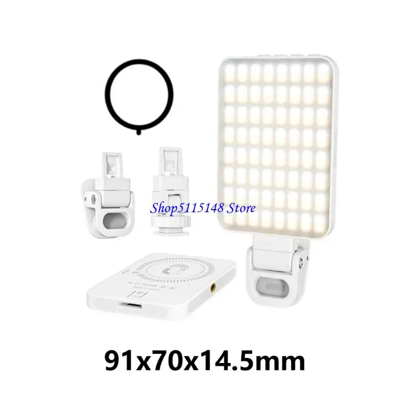 Đèn pin từ tính thuận tiện F3MA với nhiệt độ màu có thể điều chỉnh và bóng đèn LED ấm nhựa cho ảnh & các cuộc họp