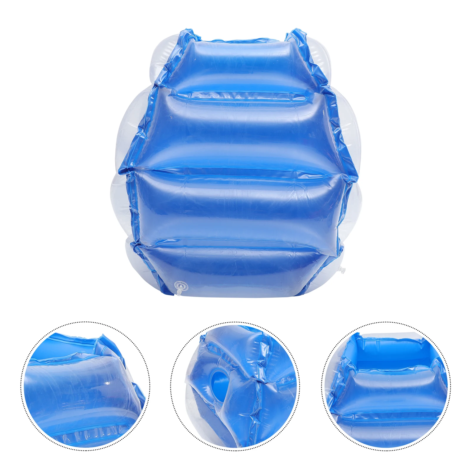 Giocattoli Palla paraurti Bambini Divertimento Collisione Gonfiabile all'aperto Giochi in PVC Prop Blu