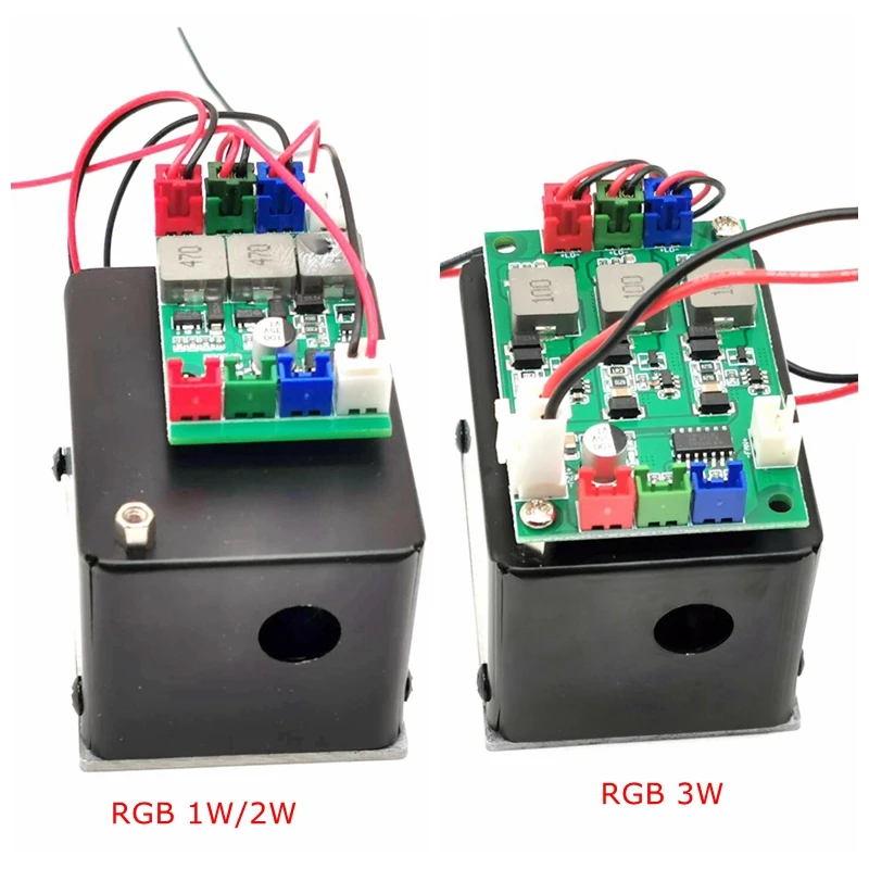 

RGB 1W/2W/ 3W Red Green Blue Three Color Composite White Light Full Color Laser Module Bar light stage laser light TTL+Analog