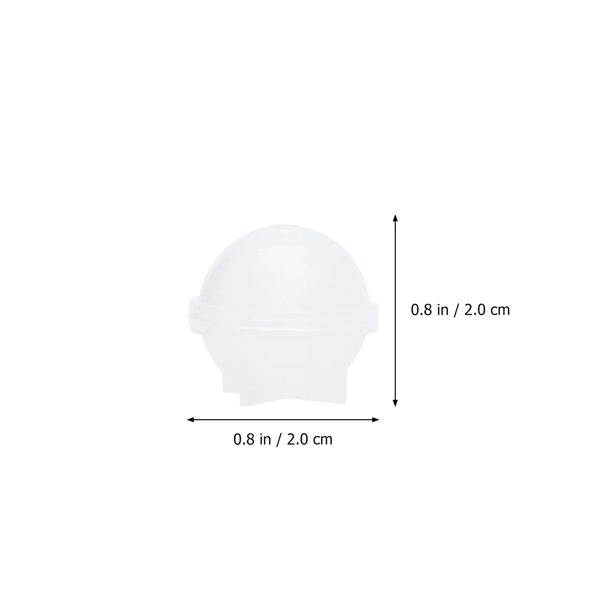 

10pcs Ball Mold Round Silicone Cake Decorating Epoxy Resin Sphere Candy Jewelry Accessories DIY Chocolate Mold