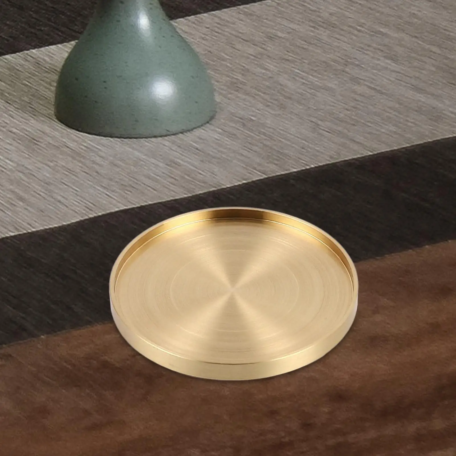 Metal Messing Coaster Koperen Ronde Beker Warmte-Isolatie Coaster Voor Thuis Tellers Keuken Theekop Matten Rond Antislip Koperen Decor