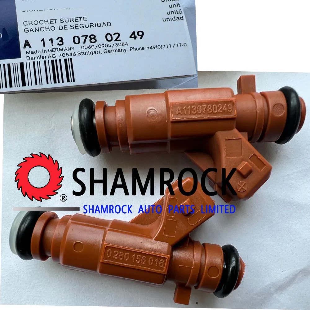 

0280156016 A1130780249 8PCS Fuel Injectors For cedes 5.0 M113 W463 W163 W220 C215 R320 W21 OEM62673