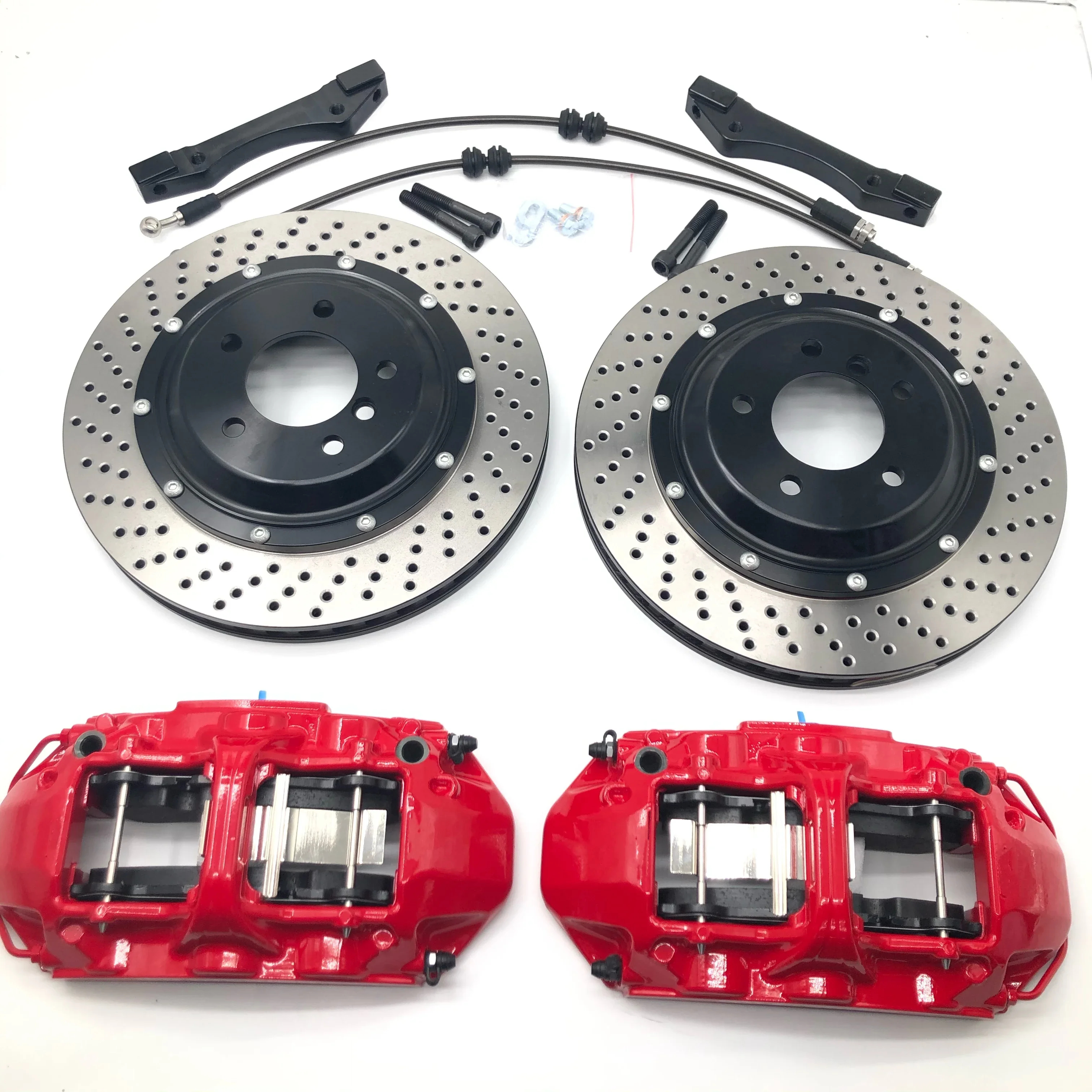 6-Piston Brake Calipers 355*32mm Hole Line DIsc For Subaru GFV 2012 A Line Front Wheel 18 Inches