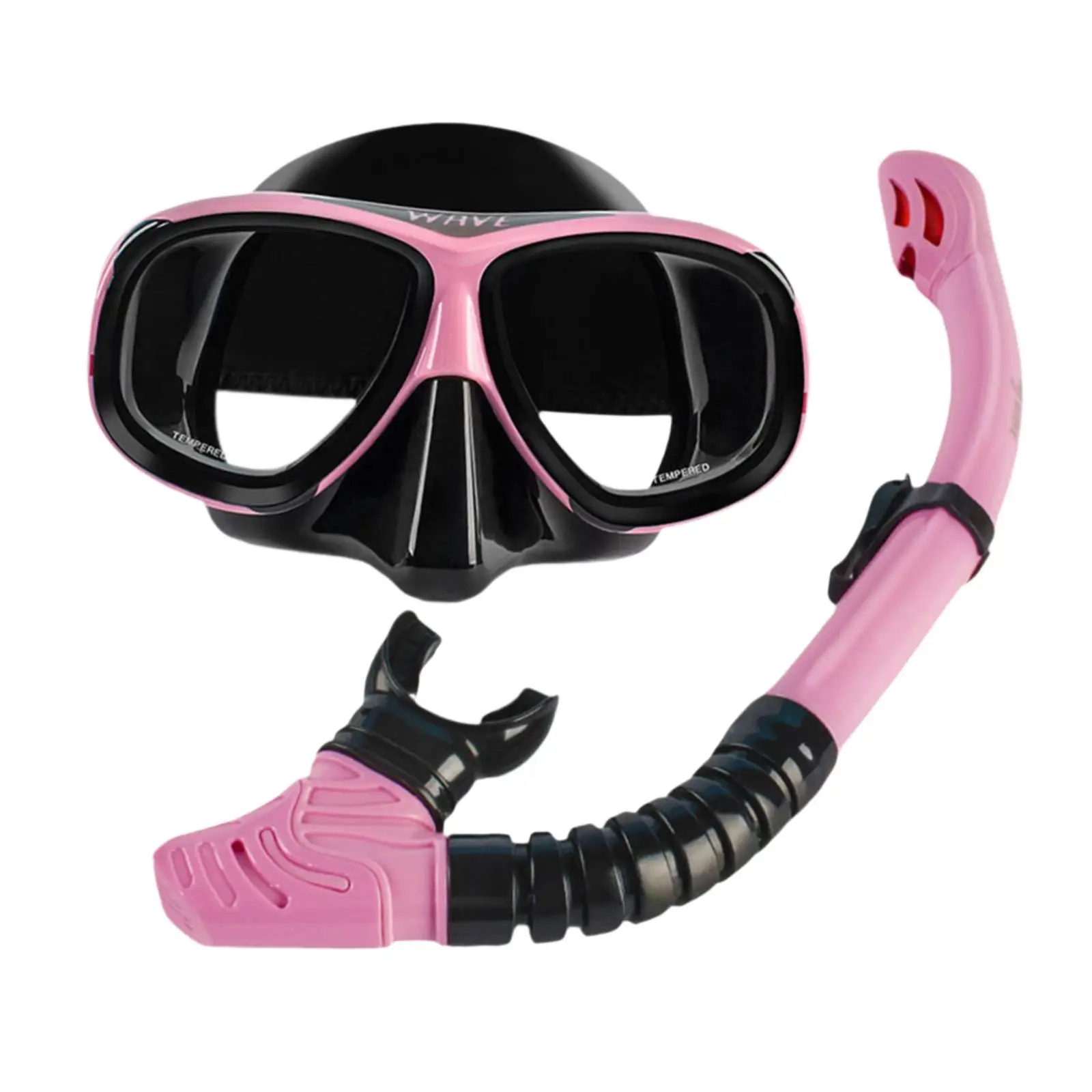 Nearsighted Snorkel Set Shortsighted Diving Mask for Water Sports Freediving