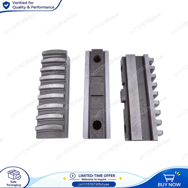 Manual Self Centering K11 Lathe Chuck Jaws Movable Separate Jaw Upper Lower Jaw Slide for 250C 320C 400C 500C Chucks