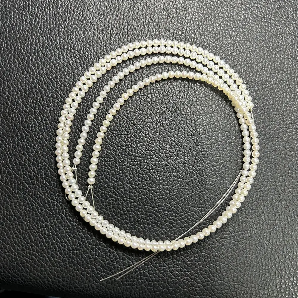 AAA Quality 3-3.5mm Natural Freshwater Pearls Beads Loose Akoya Pearl Strands