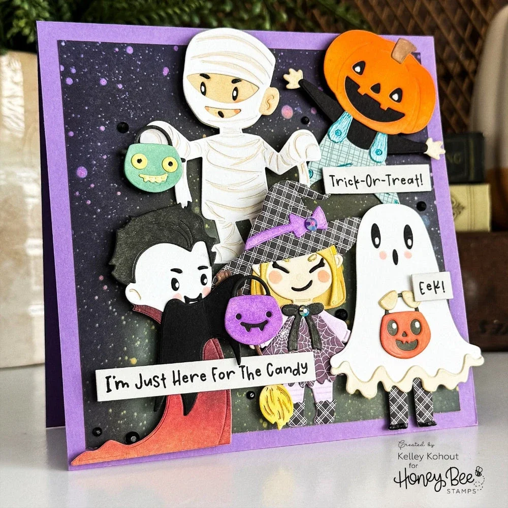 Fall 2026 Release Acorn Ember Ghost Halloween Metal Cutting Dies Clear Stamps Stencil Hot Foil For DIY Scrapbook Paper September view 4