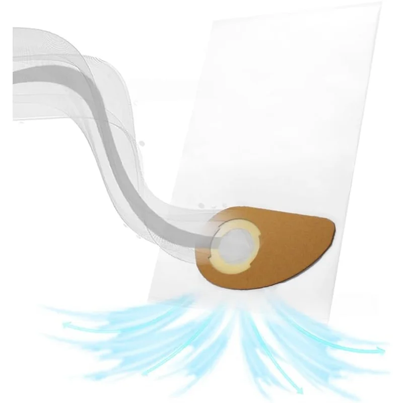 A76G-قطع غيار كيس الغبار لـ Nilfisk Buddy II 12/18 أكياس القمامة غير المنسوجة استبدال مرفق الفراغ