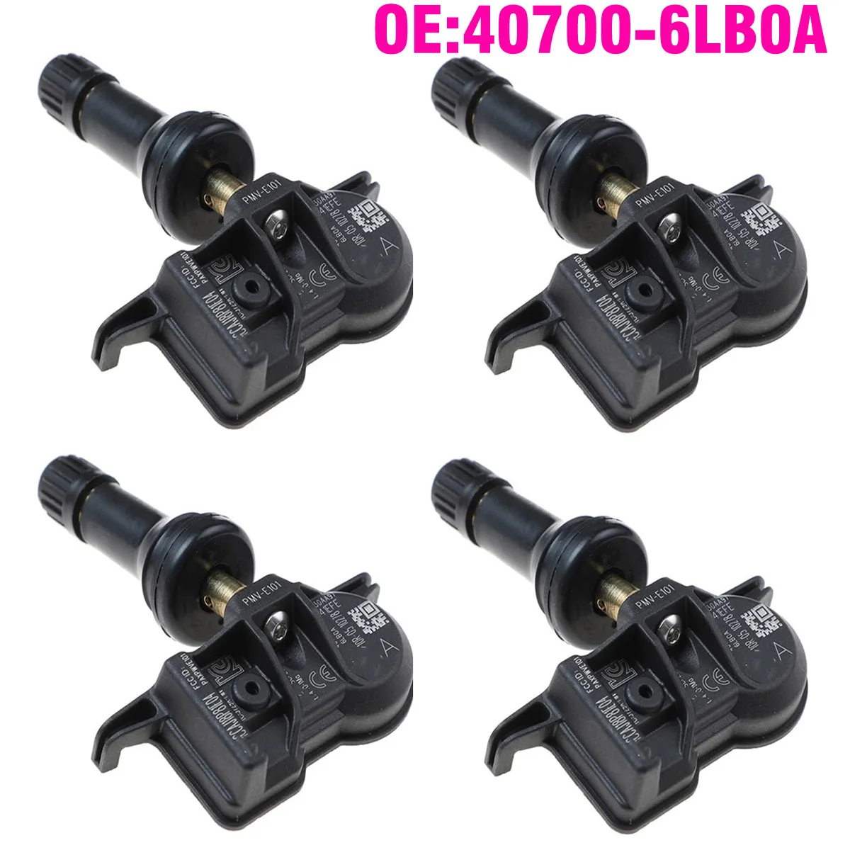 TPMS Tire Pressure Monitor Sensor 4Pcs For Nissan Kicks Sentra Versa Titan 2014-2016 Infiniti QX50 2018-2024 Replacement Set